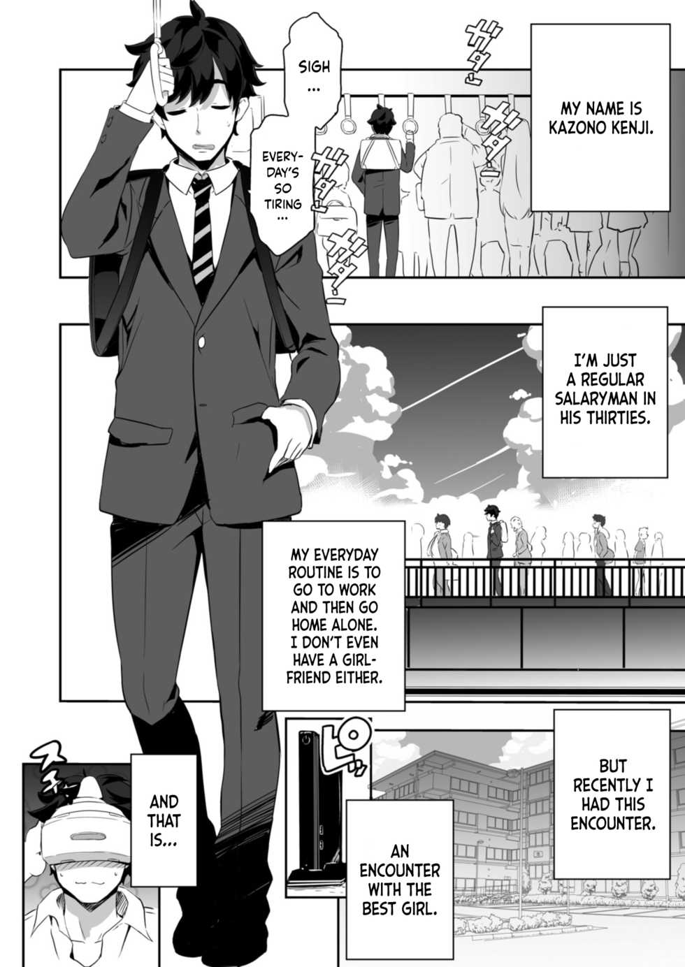 [OneFes Jikkou Iinkai (Kurokawa Izumi)] VR dakedo Amaetai | I know it's VR, but I want to be pampered (Onetopia SWEET) [English] [Project Valvrein] [Digital] - Page 2