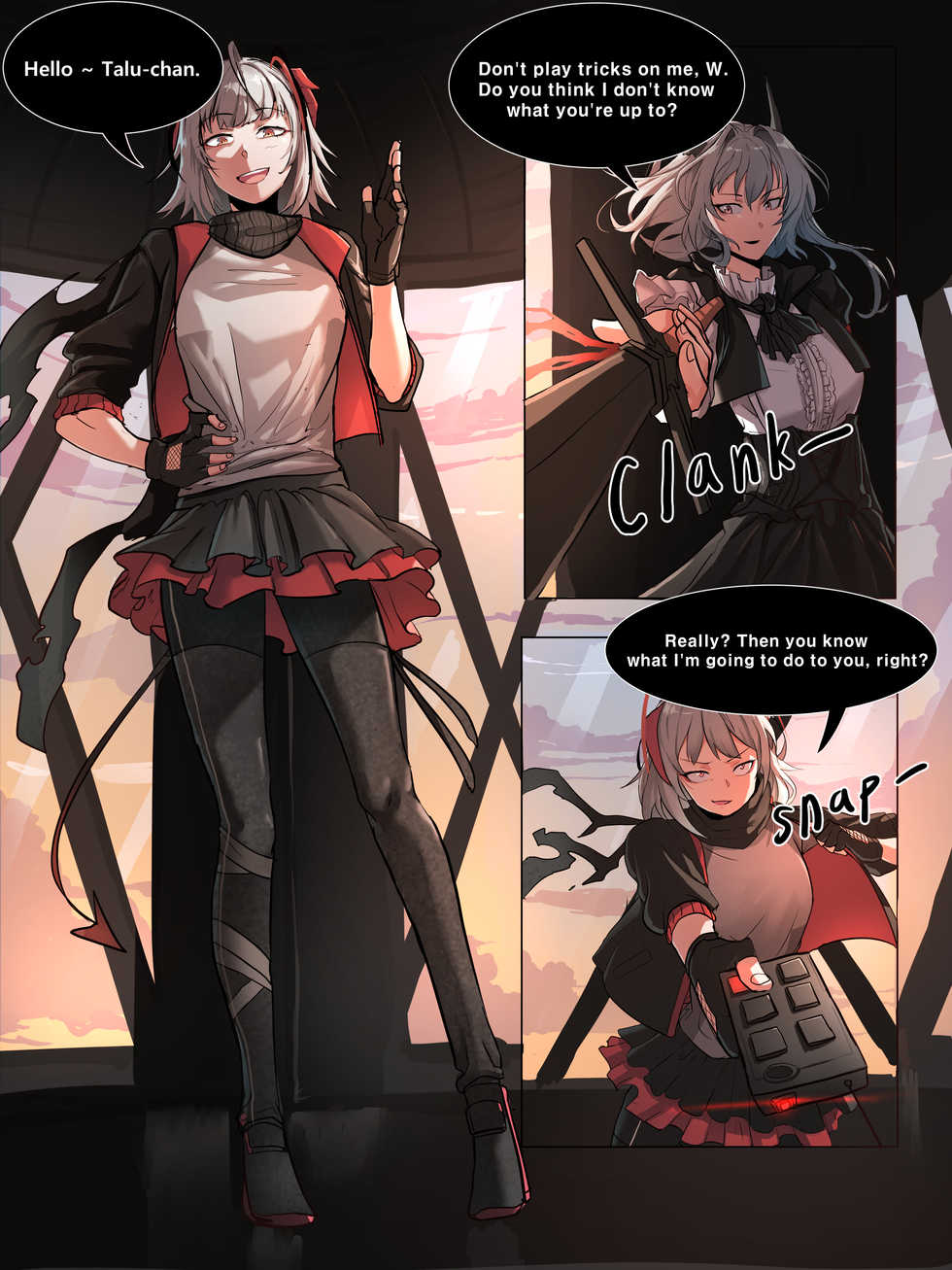 [Dodok] W (Arknights) [English] - Page 1
