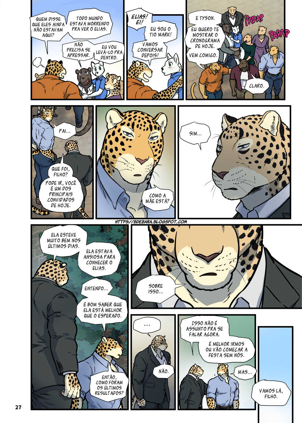 [Maririn] Finding Family 3 | Encontrando a Família Pt. 3 [Portuguese-BR] [BdeBara] - Page 26