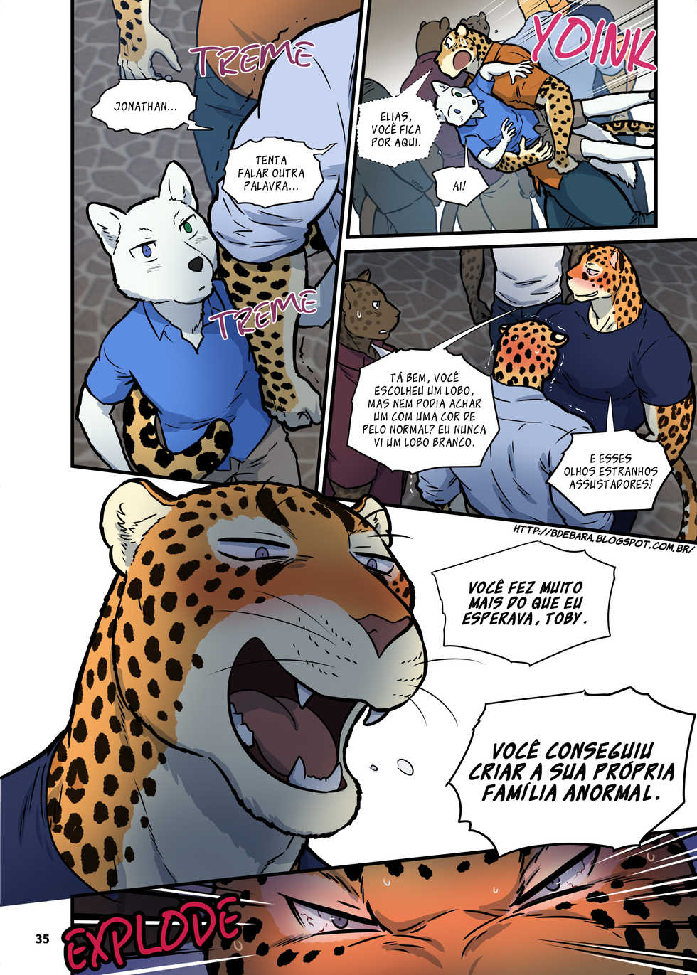 [Maririn] Finding Family 3 | Encontrando a Família Pt. 3 [Portuguese-BR] [BdeBara] - Page 34