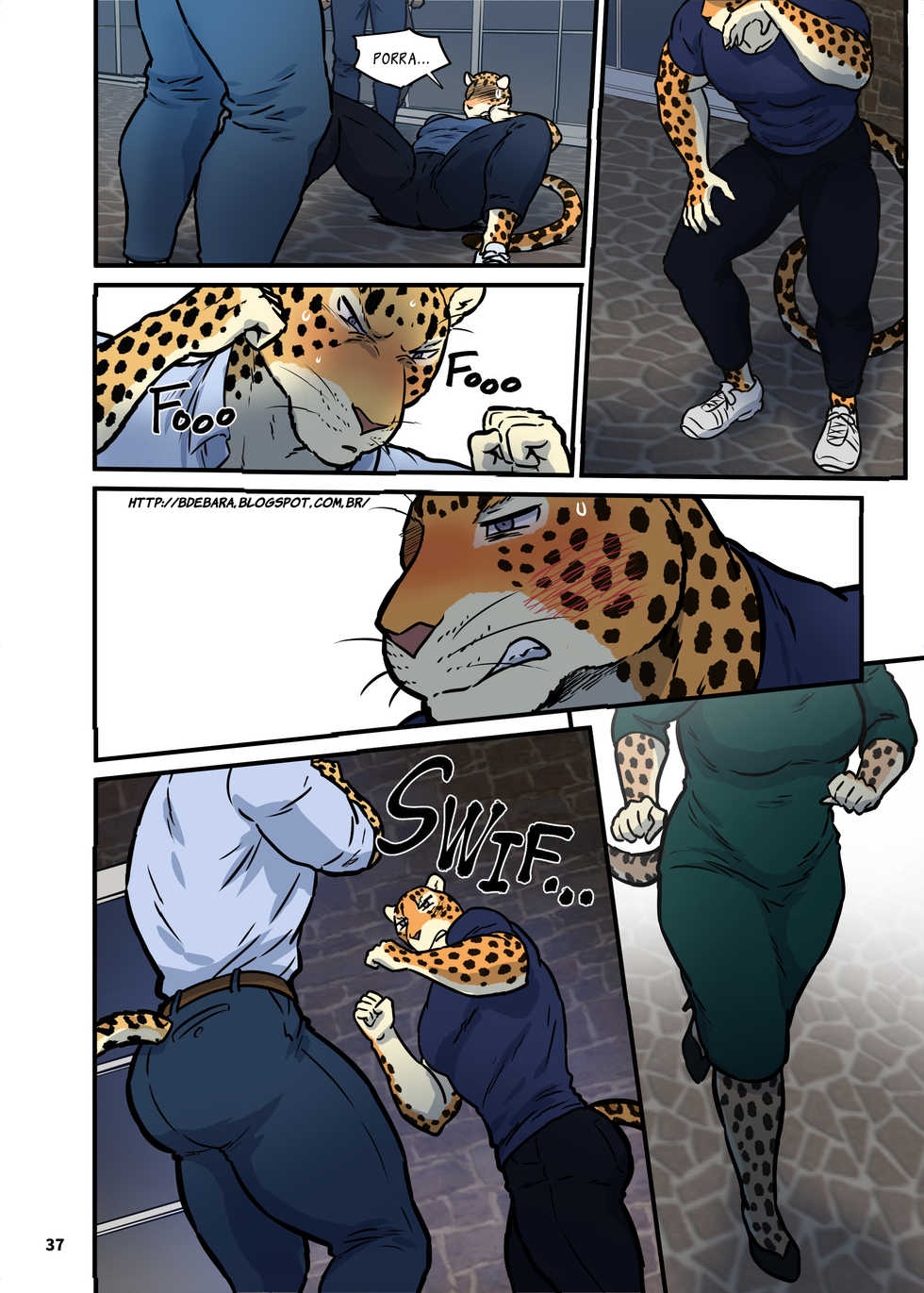 [Maririn] Finding Family 3 | Encontrando a Família Pt. 3 [Portuguese-BR] [BdeBara] - Page 36