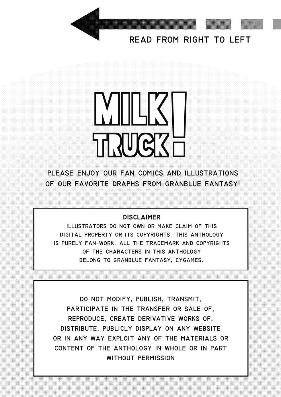 Milk Truck! - Unofficial Granblue Fantasy Draph Anthology - Page 3