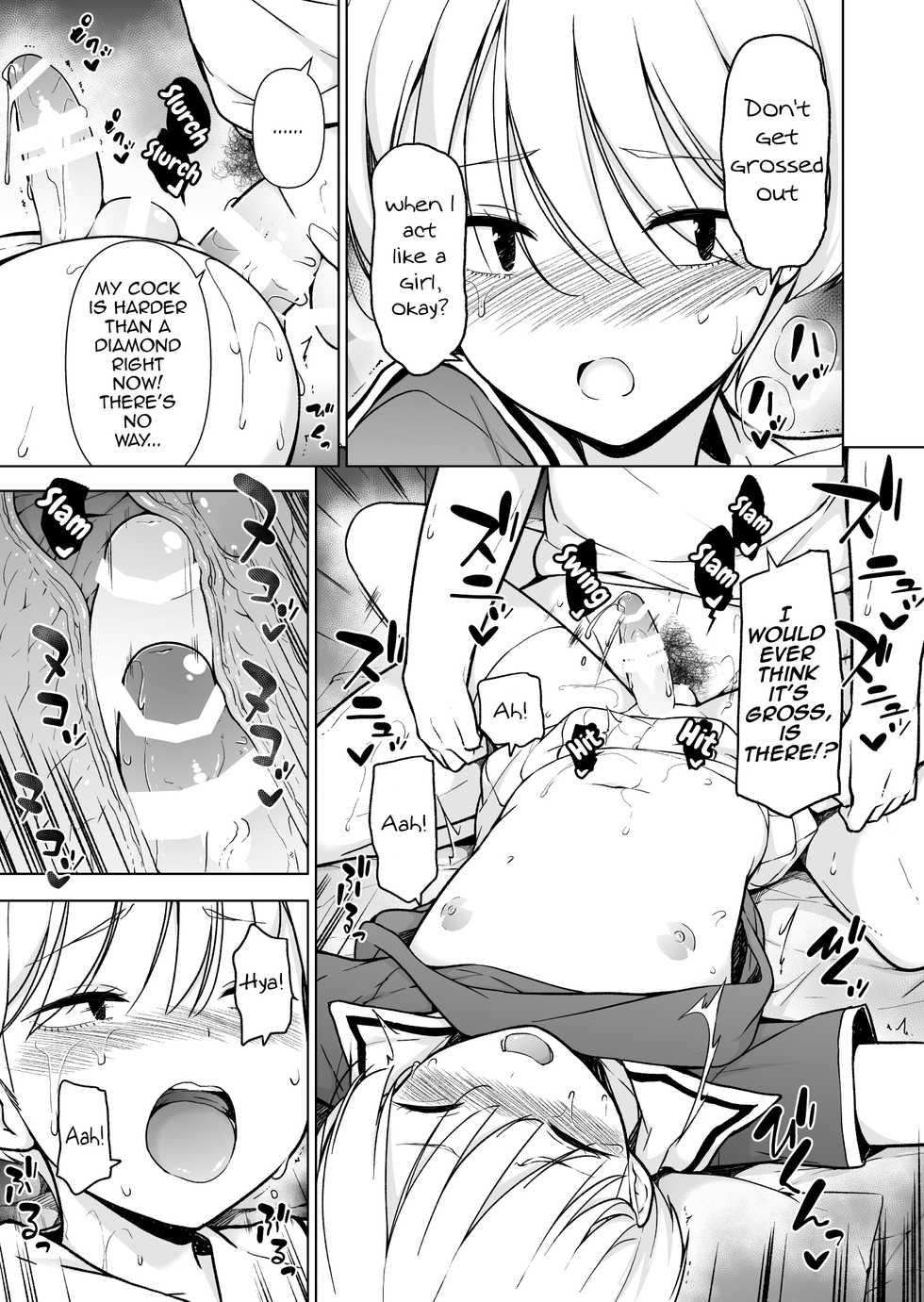 [Yuruyakatou] Onnappoi Boku to Kyou kara Ryou de Futarikiri [English] [mysterymeat3] - Page 28