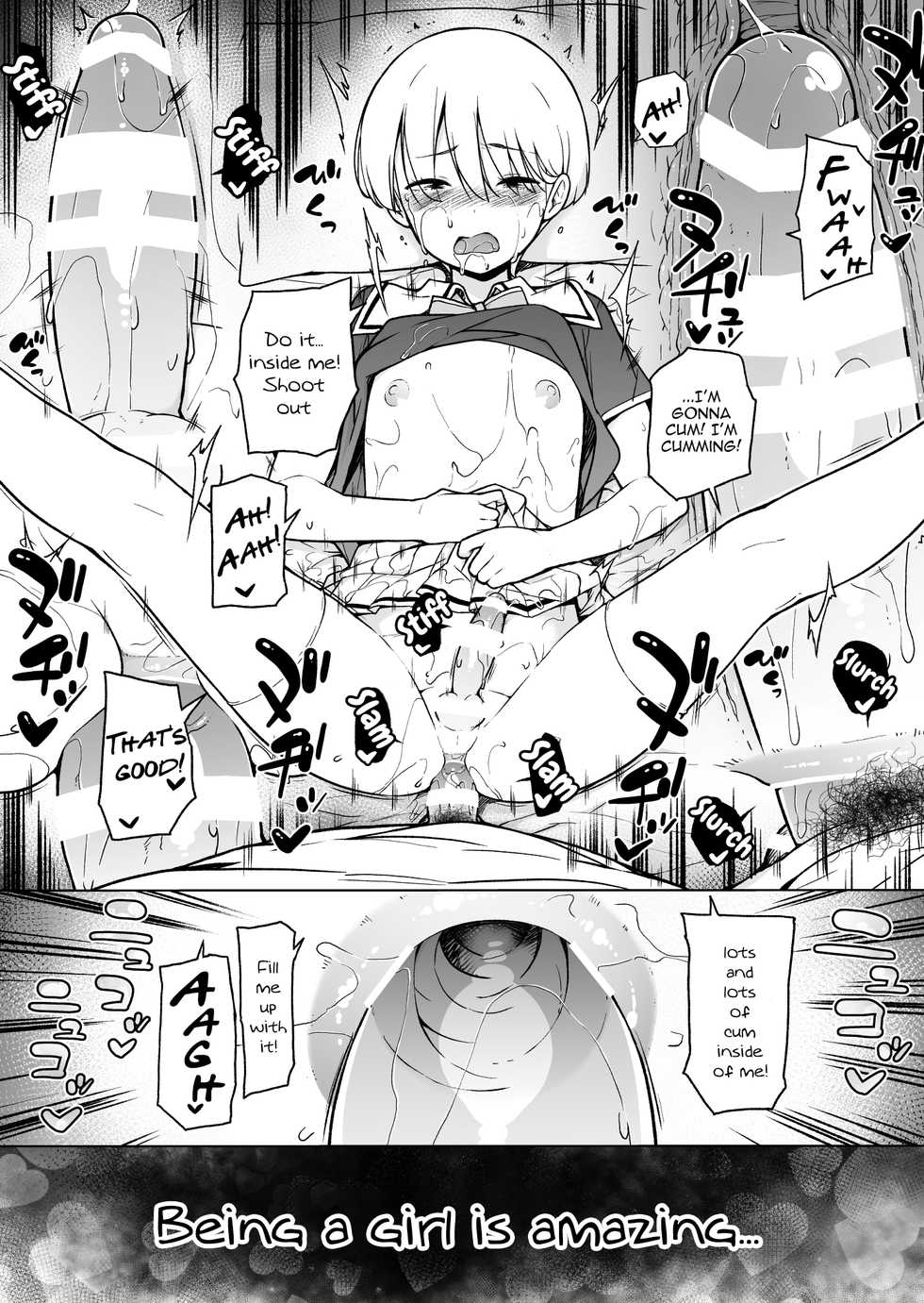 [Yuruyakatou] Onnappoi Boku to Kyou kara Ryou de Futarikiri [English] [mysterymeat3] - Page 38