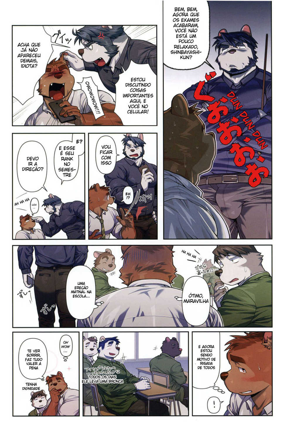 (Kemoket 8) [Mitsuwa Building (wasp)] Two Way | Duas Formas (Yuujuufudan Bangaigou featuring wasp) [Portuguese-BR] - Page 9