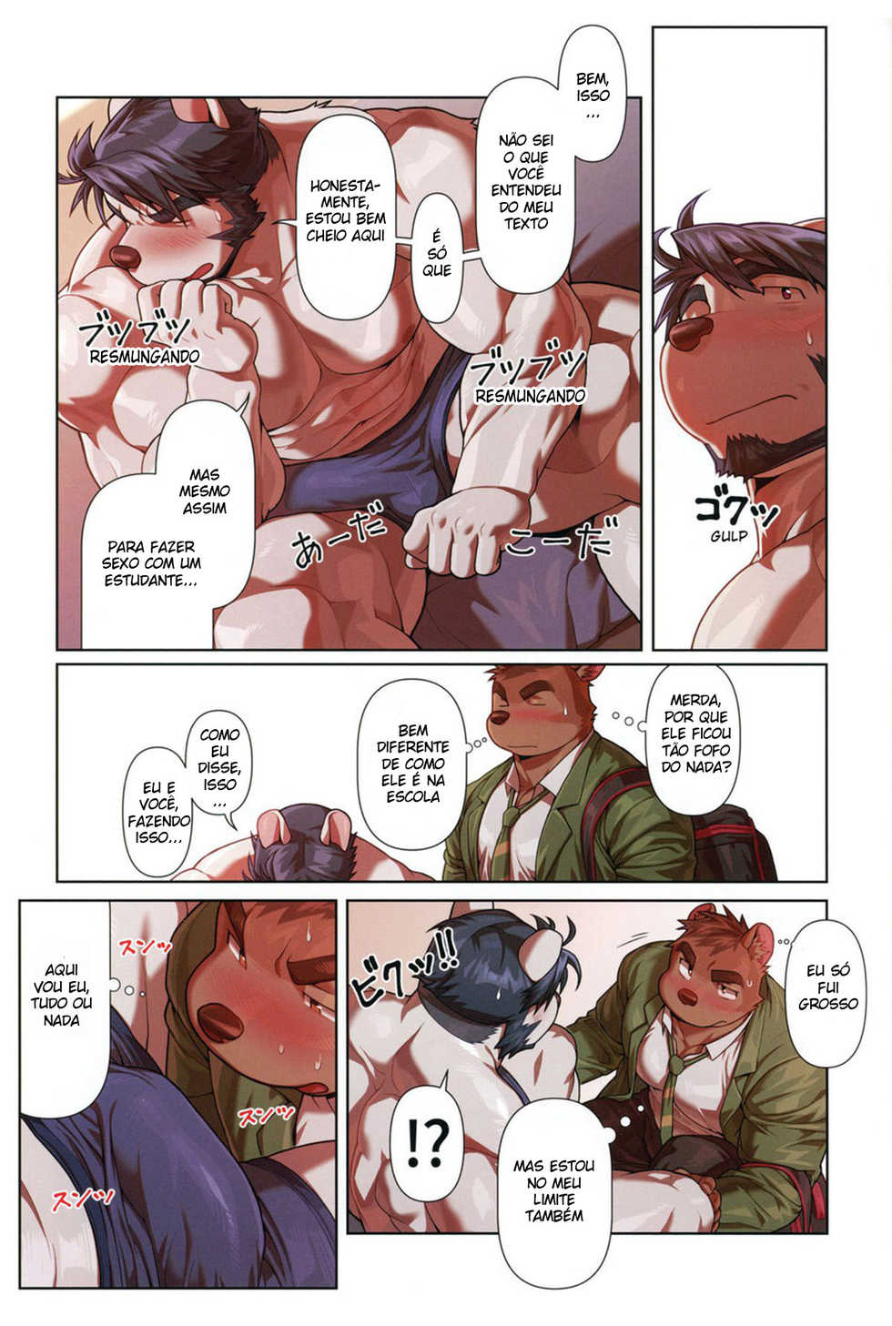 (Kemoket 8) [Mitsuwa Building (wasp)] Two Way | Duas Formas (Yuujuufudan Bangaigou featuring wasp) [Portuguese-BR] - Page 15