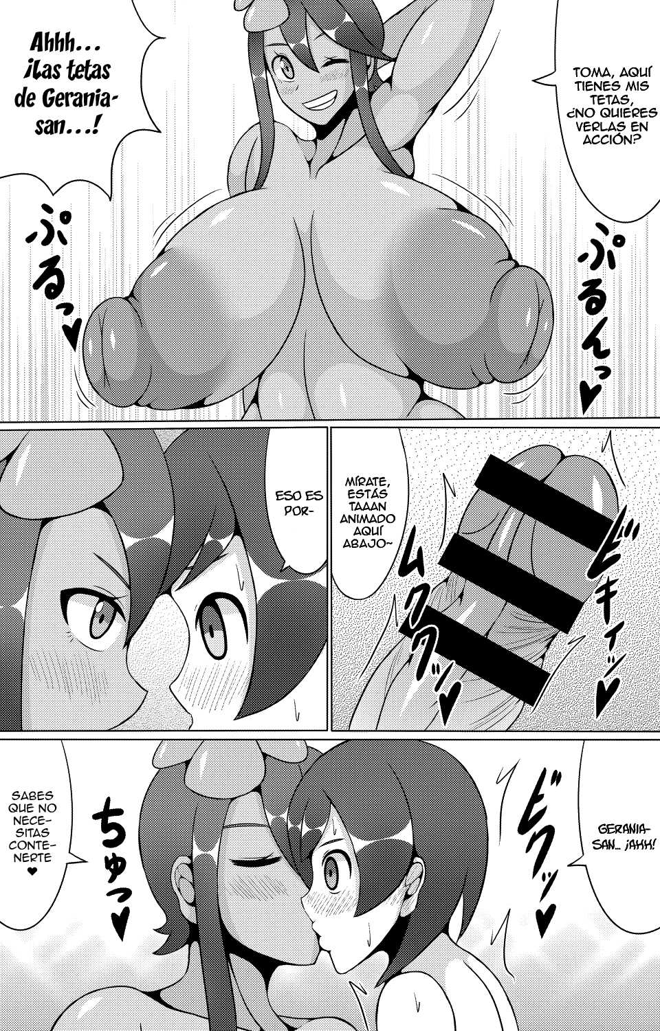 (C91) [Himitsu Tetra (Senwa)] Alo Alo Furo (Pokémon Black and White) [Spanish] [Lanerte] - Page 9