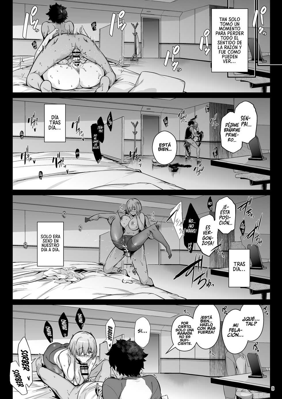 [Nekokaburi (Kuronomiki)] Lust Order ~Beast-kei Marshmallow Kouhai~ (Fate/Grand Order) [Spanish] [NekoCreme] [Digital] - Page 8