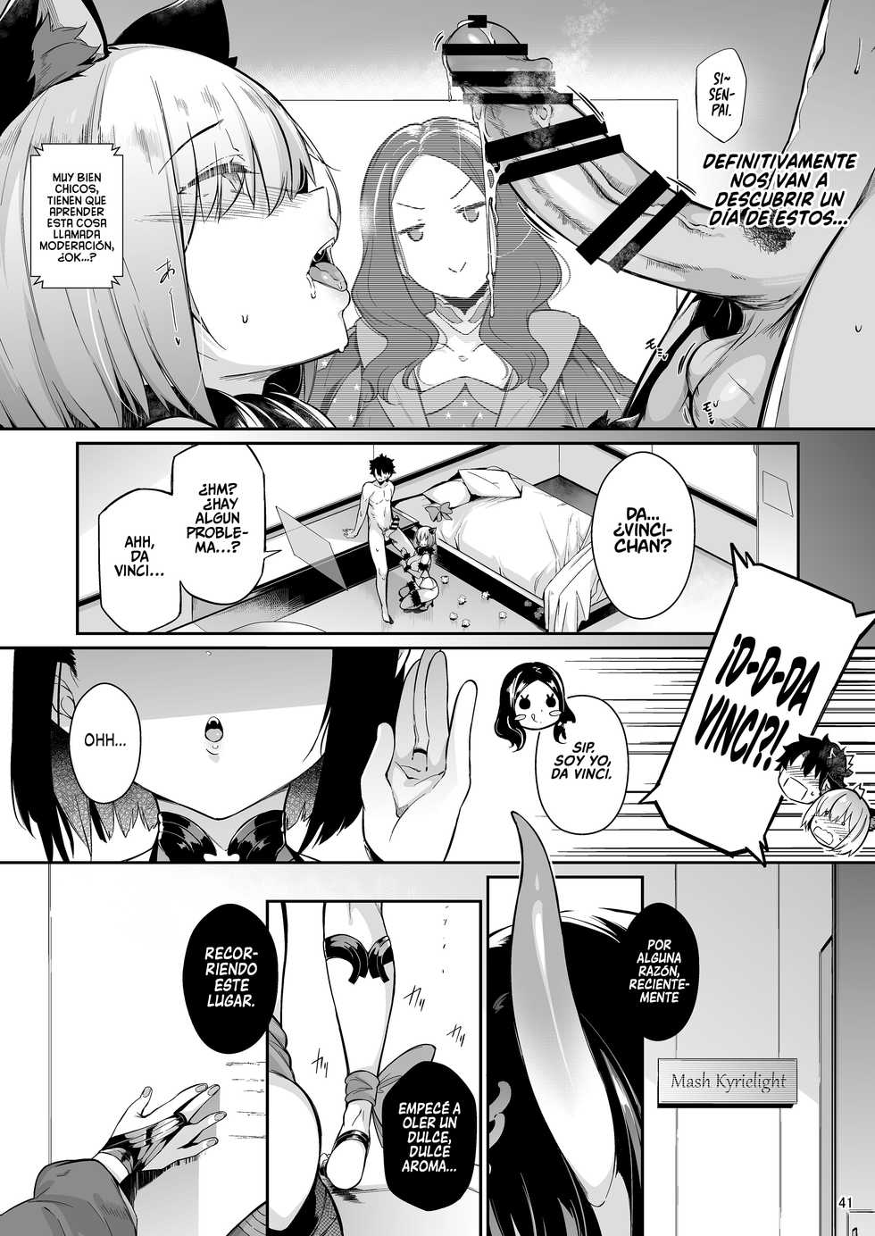 [Nekokaburi (Kuronomiki)] Lust Order ~Beast-kei Marshmallow Kouhai~ (Fate/Grand Order) [Spanish] [NekoCreme] [Digital] - Page 40