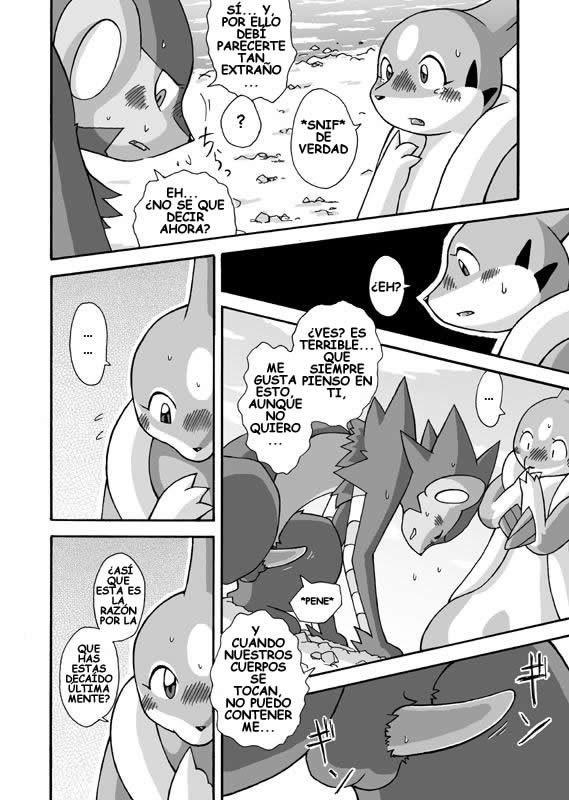 [Mikaduki Karasu] Kekka Yokereba Subete Yoshi | Lo Que Comienza Bien Termina Bien! (Pokémon) [Spanish] [Red Fox Makkan] - Page 8