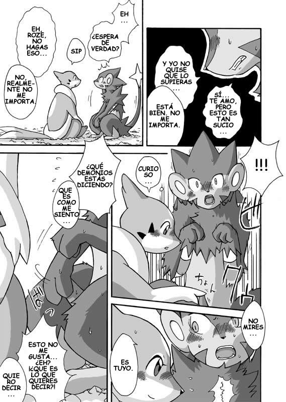 [Mikaduki Karasu] Kekka Yokereba Subete Yoshi | Lo Que Comienza Bien Termina Bien! (Pokémon) [Spanish] [Red Fox Makkan] - Page 9
