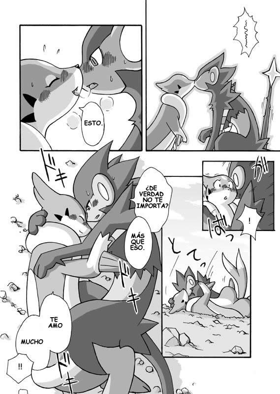 [Mikaduki Karasu] Kekka Yokereba Subete Yoshi | Lo Que Comienza Bien Termina Bien! (Pokémon) [Spanish] [Red Fox Makkan] - Page 10