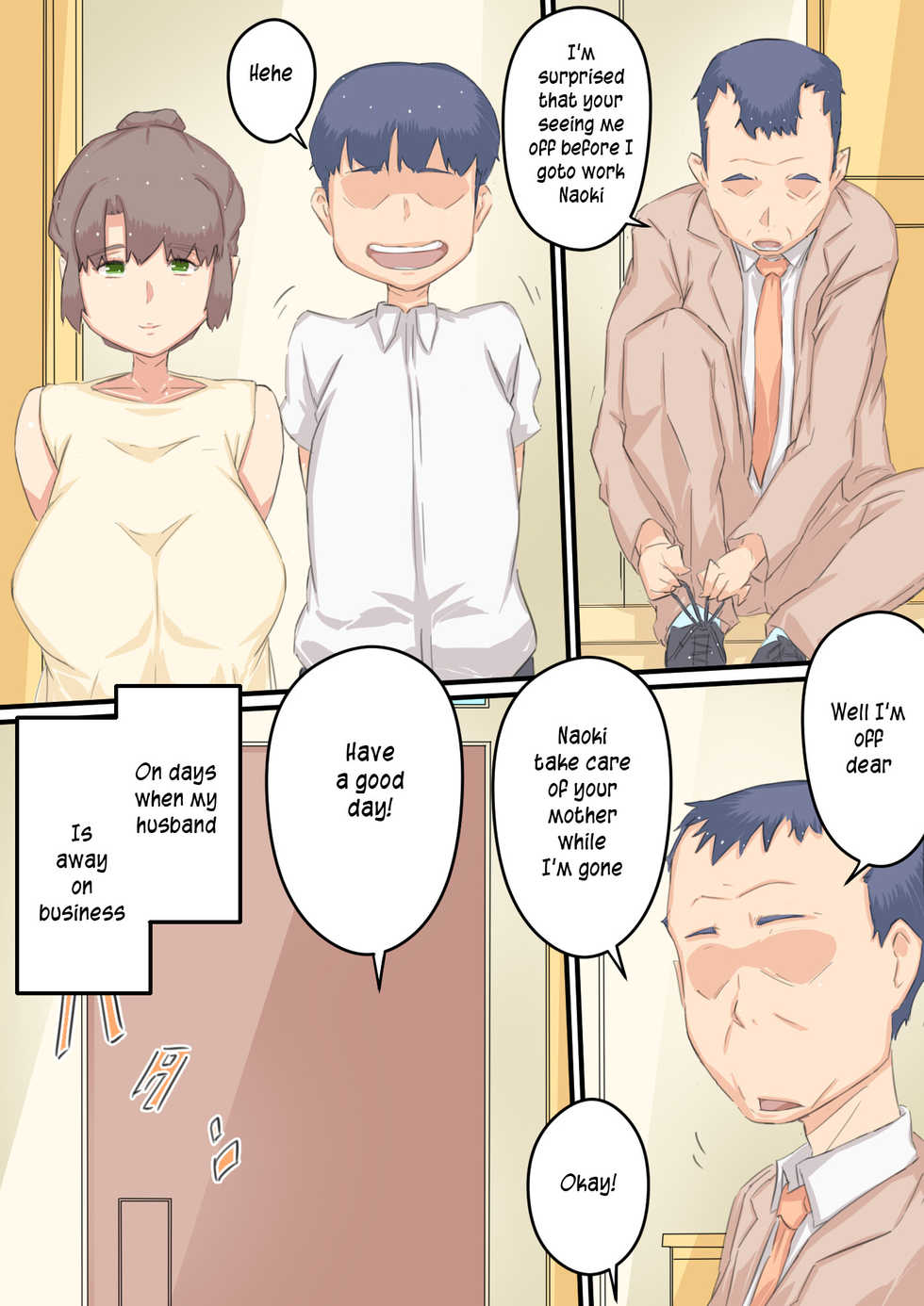 [Hirekatsu] Watashi ga Musuko no ○○ o Haramu made no... Wagaya no Jijou. | My Home Life That Led to Me Carrying My Son’s Child [English] [innyinny] - Page 35