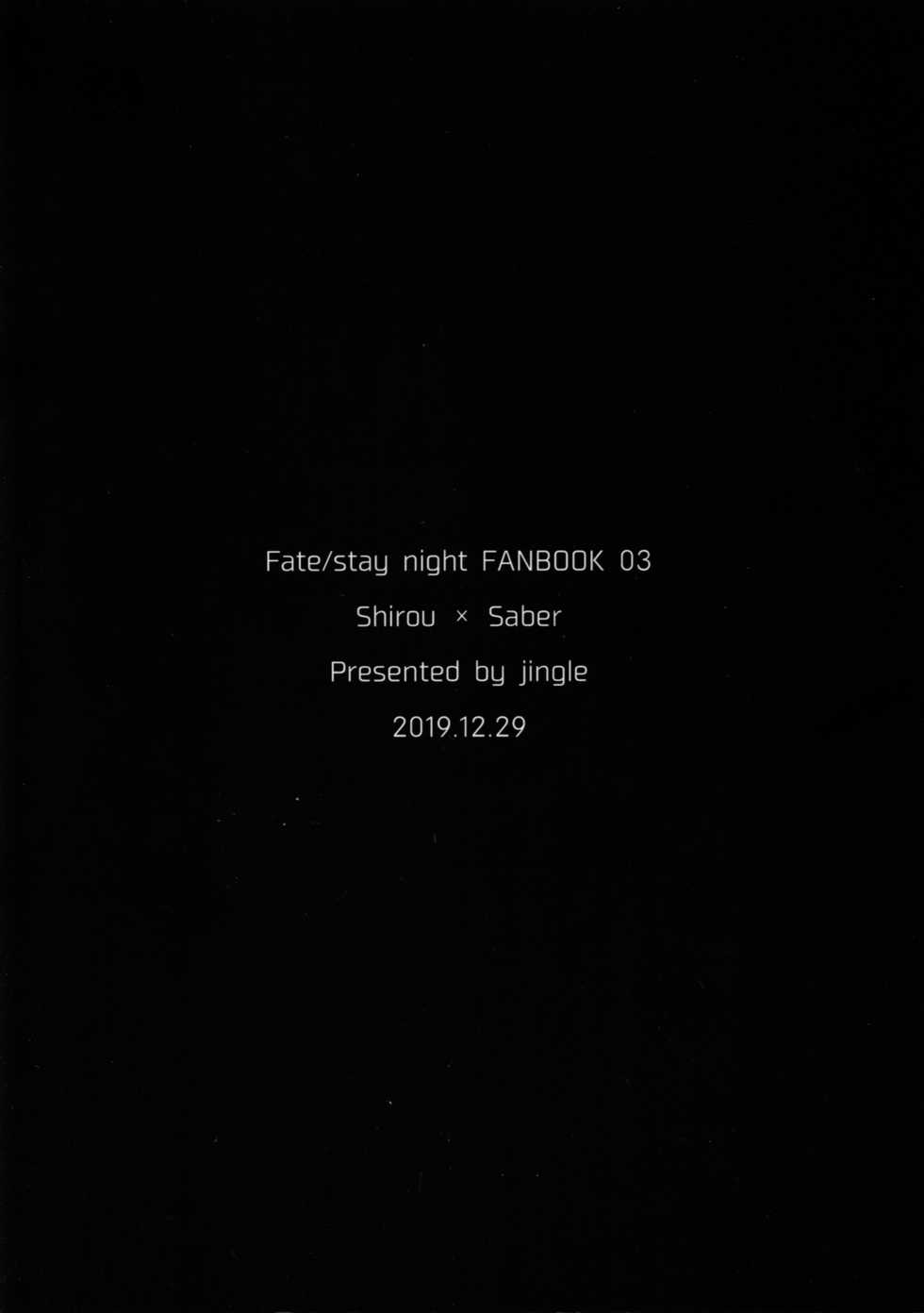 (C97) [jingle (suzu)] Souiu Shitagi wa Ore ni wa Hayai | Aún no estoy listo para ese tipo de lencería (Fate/stay night) [Spanish] [Sword and Sheath] - Page 26