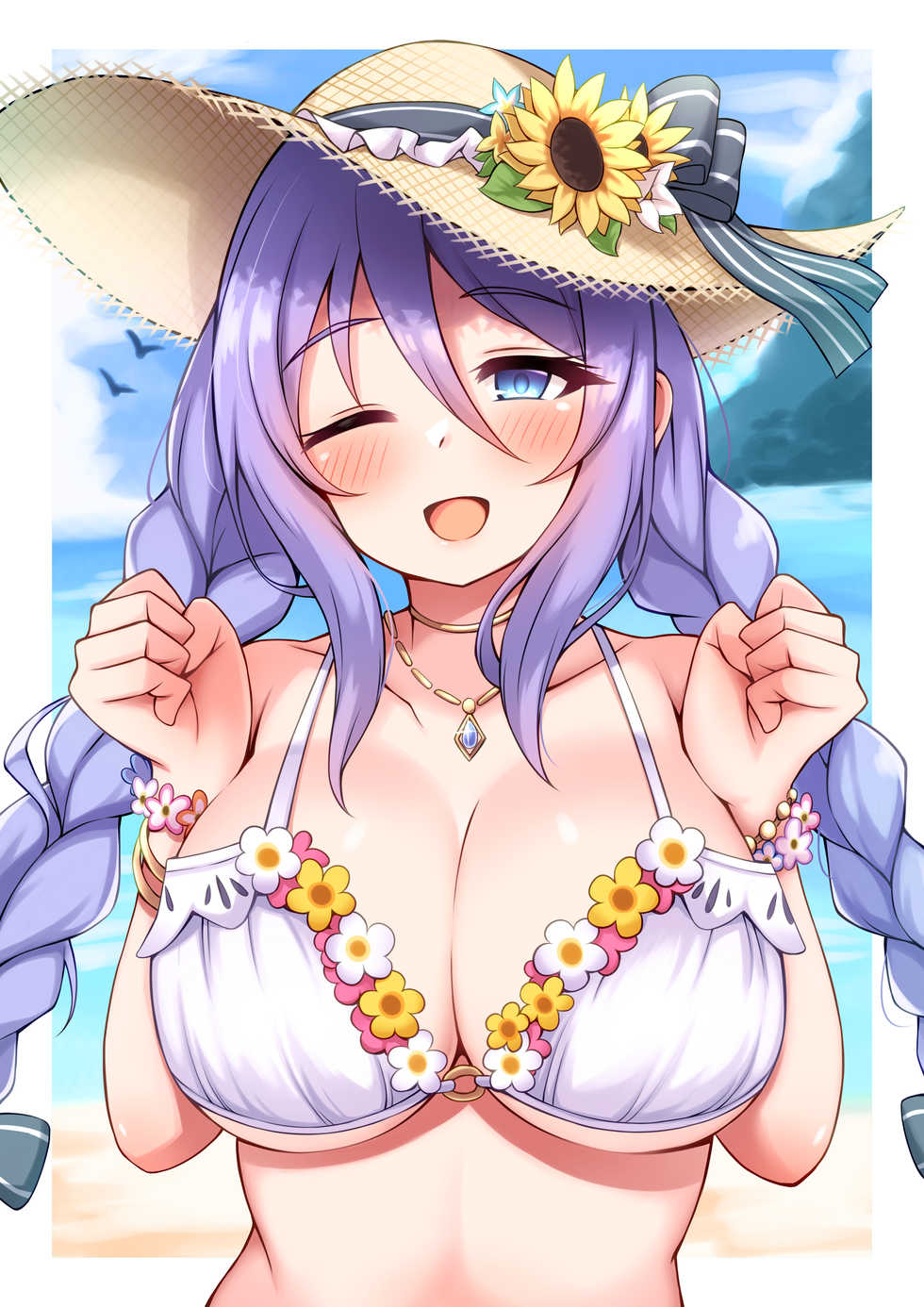 [Ramuneruko] Mizugi Shizuru Onee-chan (Princess Connect! Re:Dive) - Page 3