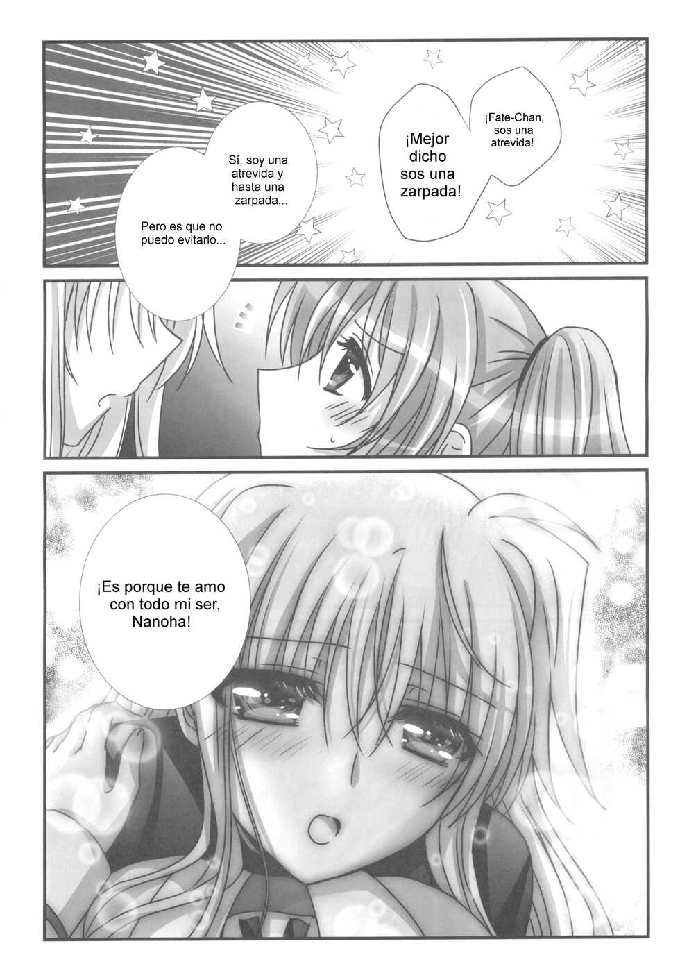(C97) [Ameiro (Nanashiki)] Sabishii ga Nari Hoshi (Mahou Shoujo Lyrical Nanoha) [Spanish] [Nekomi Fans] - Page 6