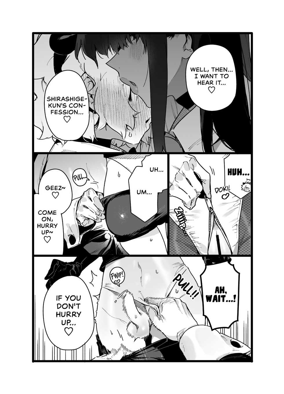 [Gyuutan Teishoku e no Koi] Classmate no Joshi Inma ni Renkyuuchuu no Otomarikai de Osowarechau Danshi no Hanashi | A Story About A Boy Being Assaulted By His Succubus Classmate During A Sleepover Over The Holidays [English] [head empty] [Digital] - Page 33