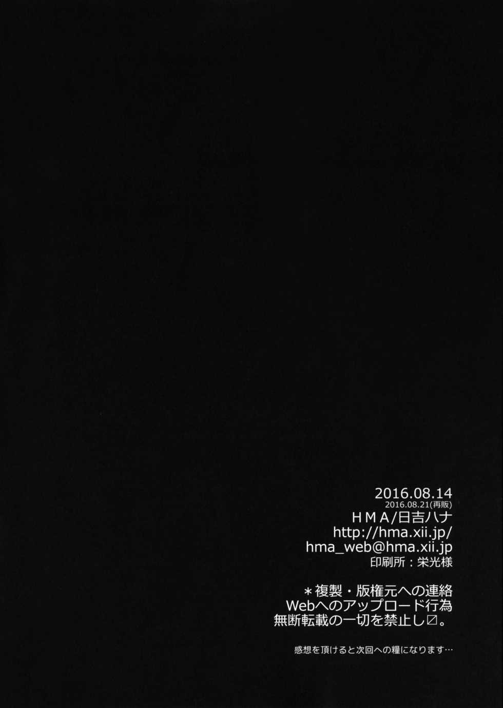(C90) [HMA (Hiyoshi Hana)] Admiral!!!! (Kantai Collection -KanColle-) [English] [Rainsong] - Page 24