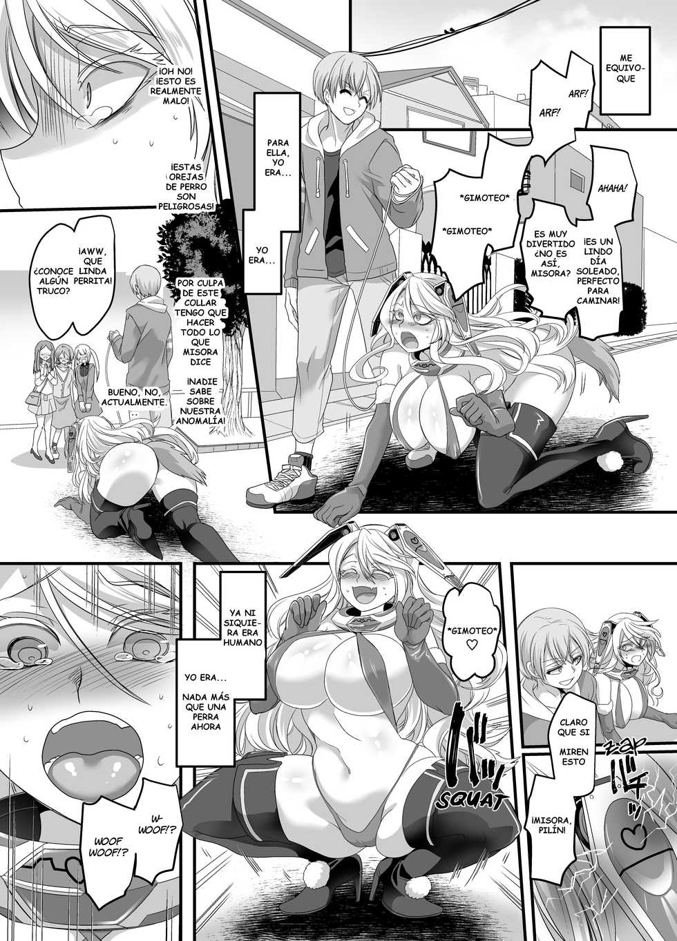[Gozen Shichiji no Awase Kagami (Kouji, kagami0235)] Kanojo no Cosplay 2 ~Koukotsu no Mesuinu Choukyou!!~ | "Girlfriend" Cosplay 2: Euphoric Bitch Training [Spanish] - Page 16