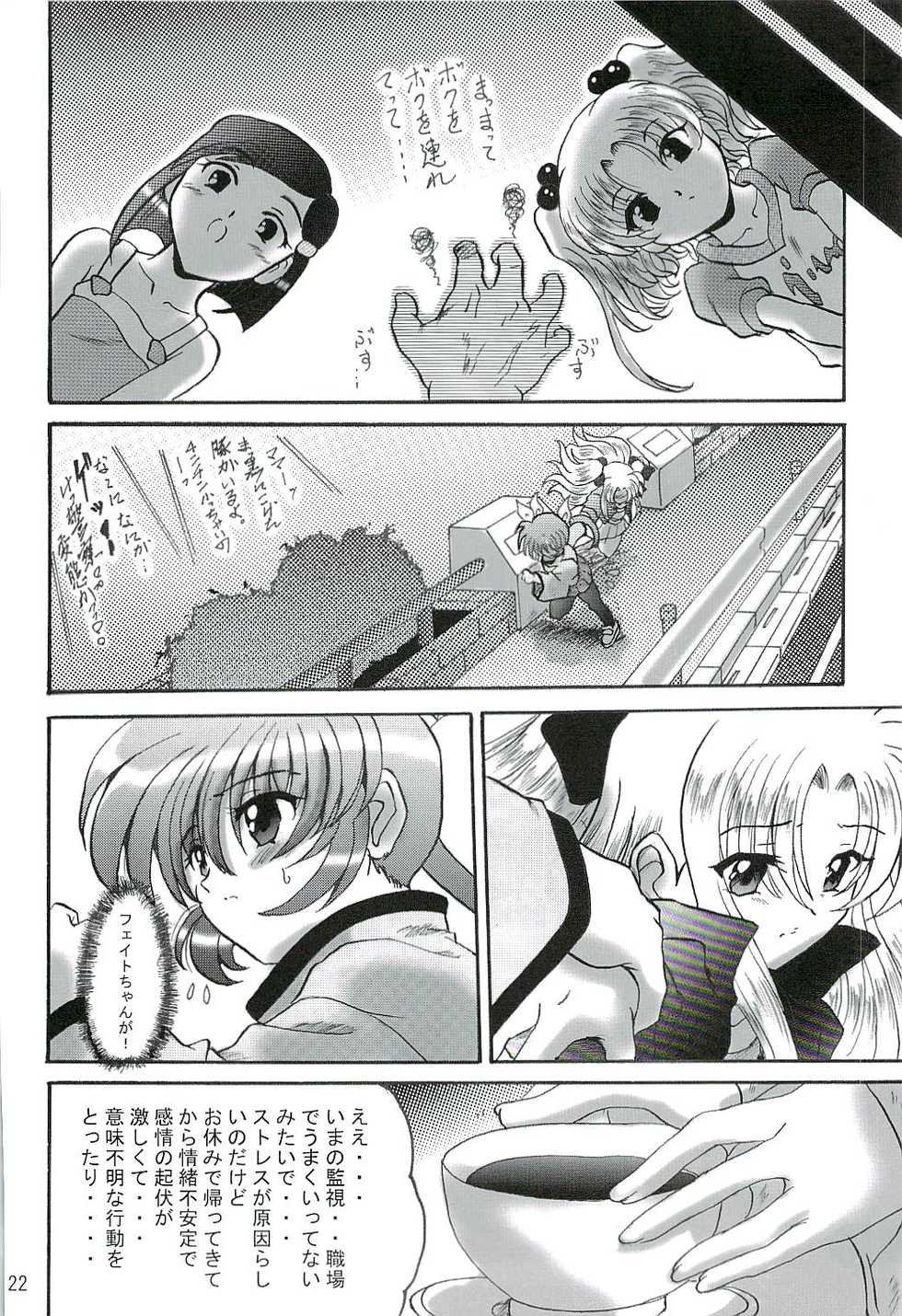 (C72) [L-Gauge Sha (Shouryuu)] SWEET RESTAURANT LN1 (Mahou Shoujo Lyrical Nanoha) - Page 21