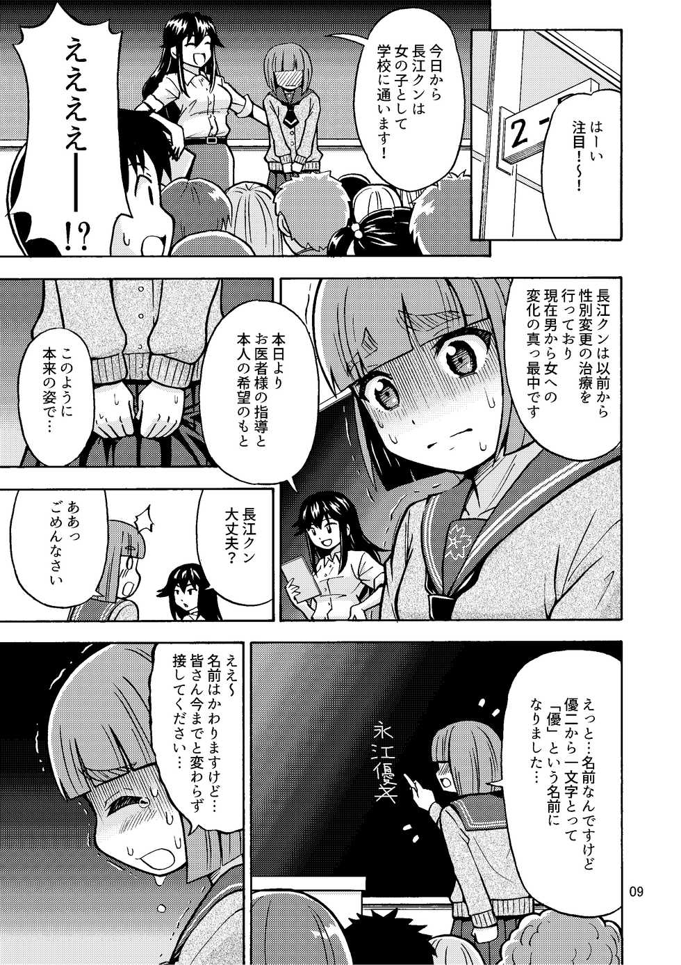 [Yoshida Gorou Shoukai (Yoshida Gorou)] Boku ga Onna ni Naru made wa TS Kanojo 3 - Page 11