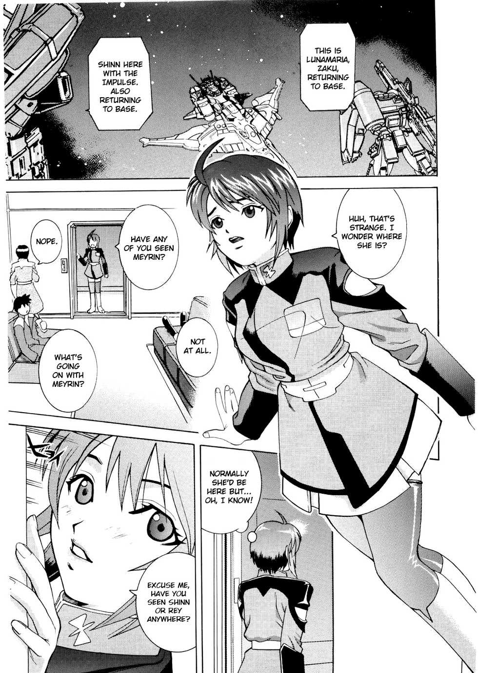 (C67) [COOL BRAIN (Kitani Sai)] ANGEL PAIN 14 (Gundam SEED Destiny) [English] [No.1 Idle Translations] - Page 4