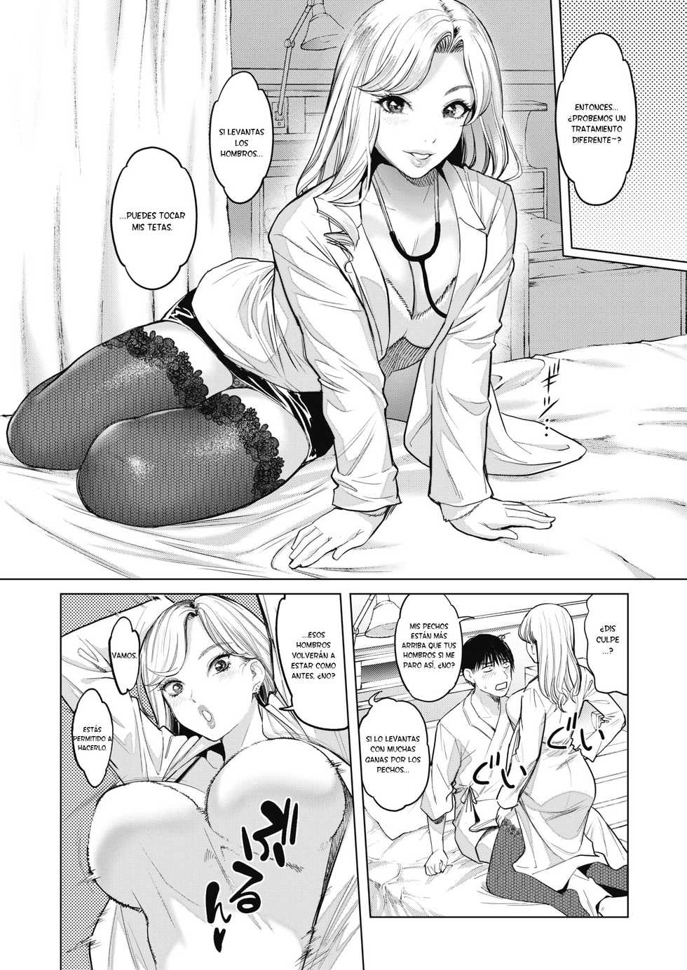[Sakagami Umi] GalCli! ~Iryou Houjin Gal Clinic~ (COMIC HOTMILK 2021-08) [Spanish] [JentaiM] [Digital] - Page 9
