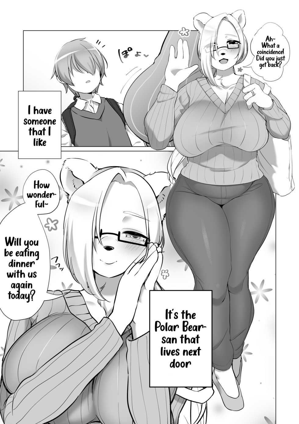 [Sakuragi Yomi (Sakuragi Yomi)] Otonari no Ookina Kuma-san [English] [Mr_Person] [Digital] - Page 5