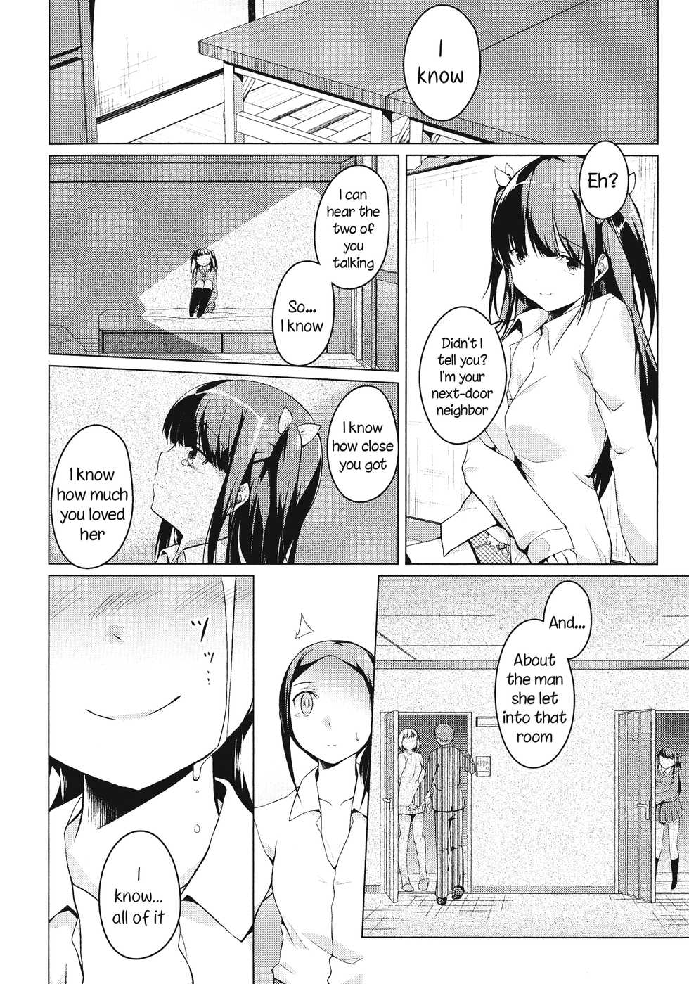 [Mikage Sekizai] Tonari Heya Kara Ai Wo | Love From Next Door (Himegoto Kinenbi) [English] [HellItself] - Page 14