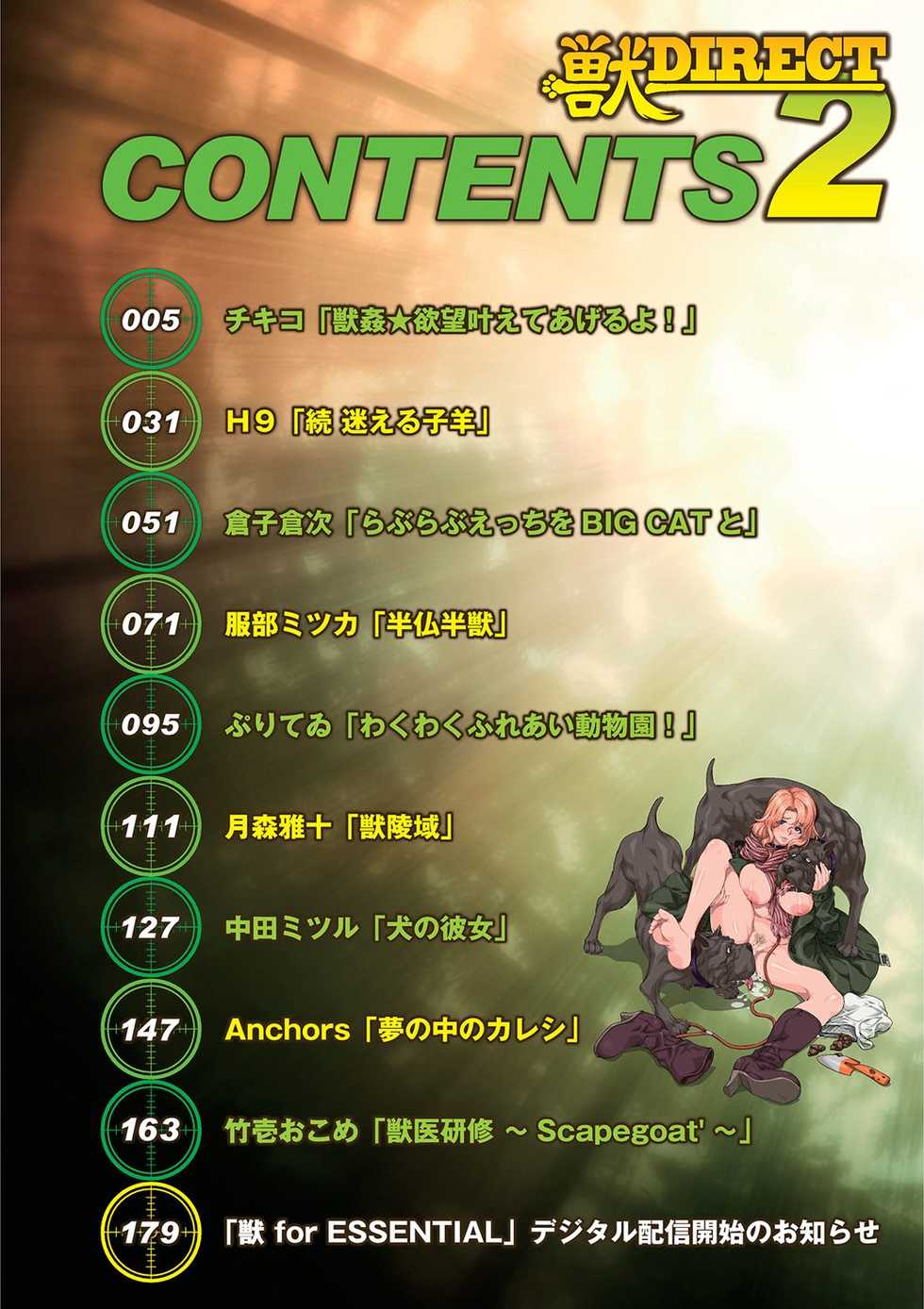 [Anthology] Kemono DIRECT 2 [Spanish] [Digital] - Page 3