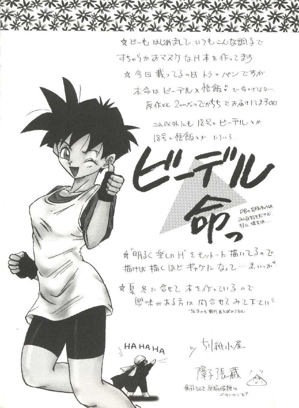 [Chirigami Goya, Fusuma Goten (Shouji Haruko)] Adventure GT (Dragon Ball GT) (italian) - Page 2