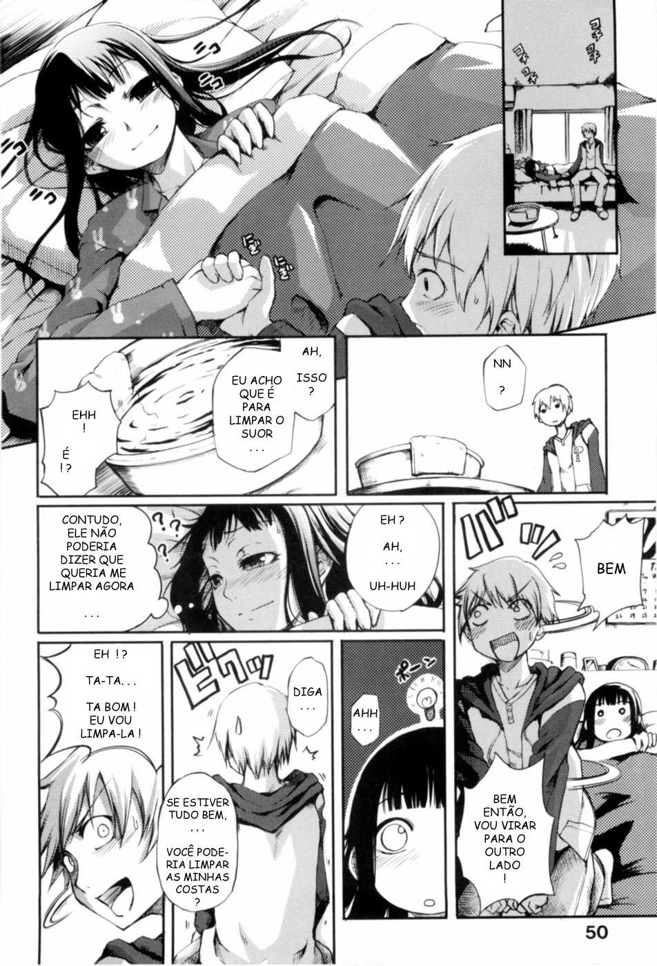 [Maybe] Doki! Otome no Binetsu Taikusen! | Doki Otome's Sickness (Mankai Otome) [Portuguese-BR] [Hentai Arimasu] - Page 4