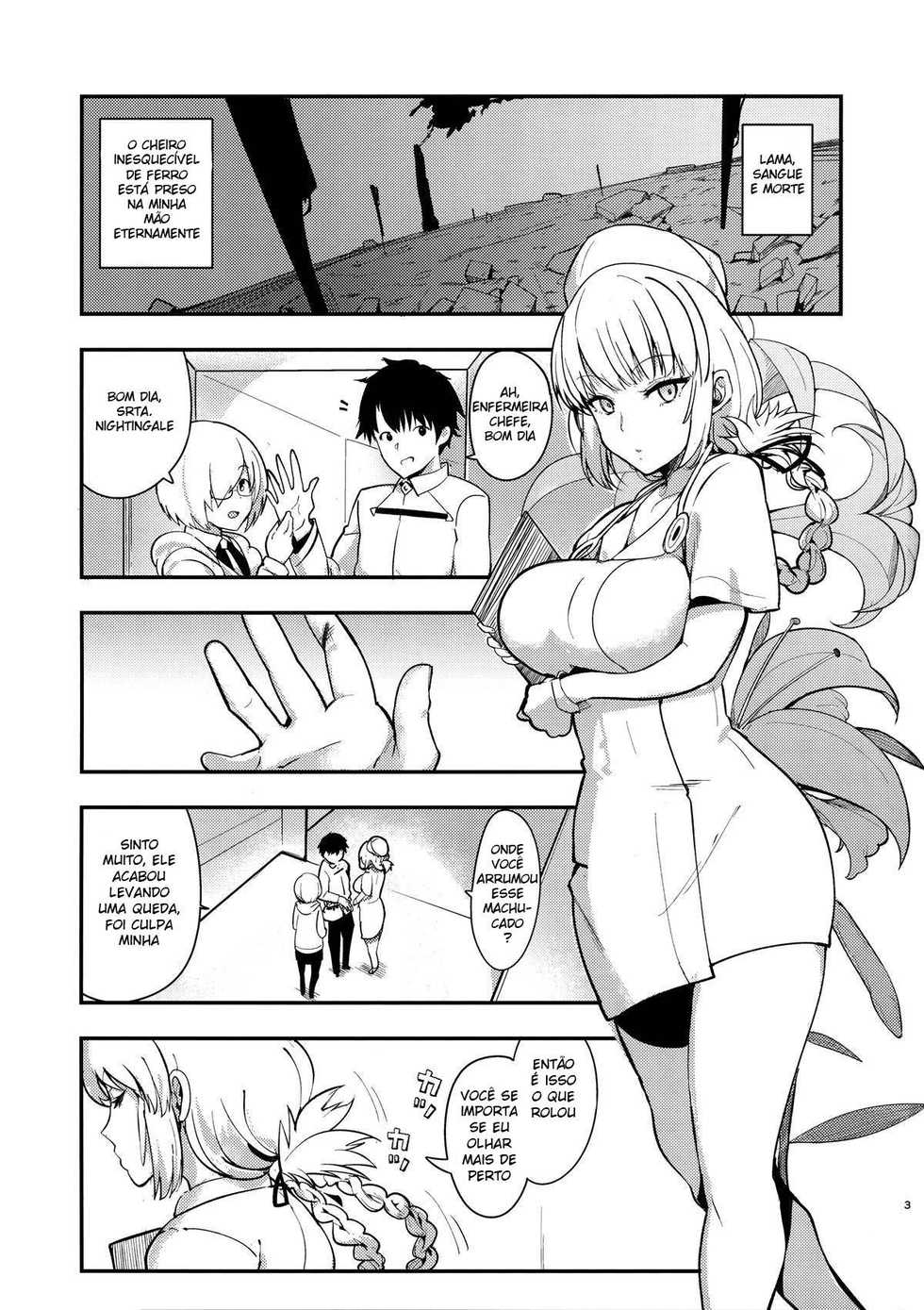 (C93) [AMAYADORI+ (Harenochiame)] Dreamin' Nightingale (Fate/Grand Order) [Portuguese-BR] [DiegoVPR] - Page 2