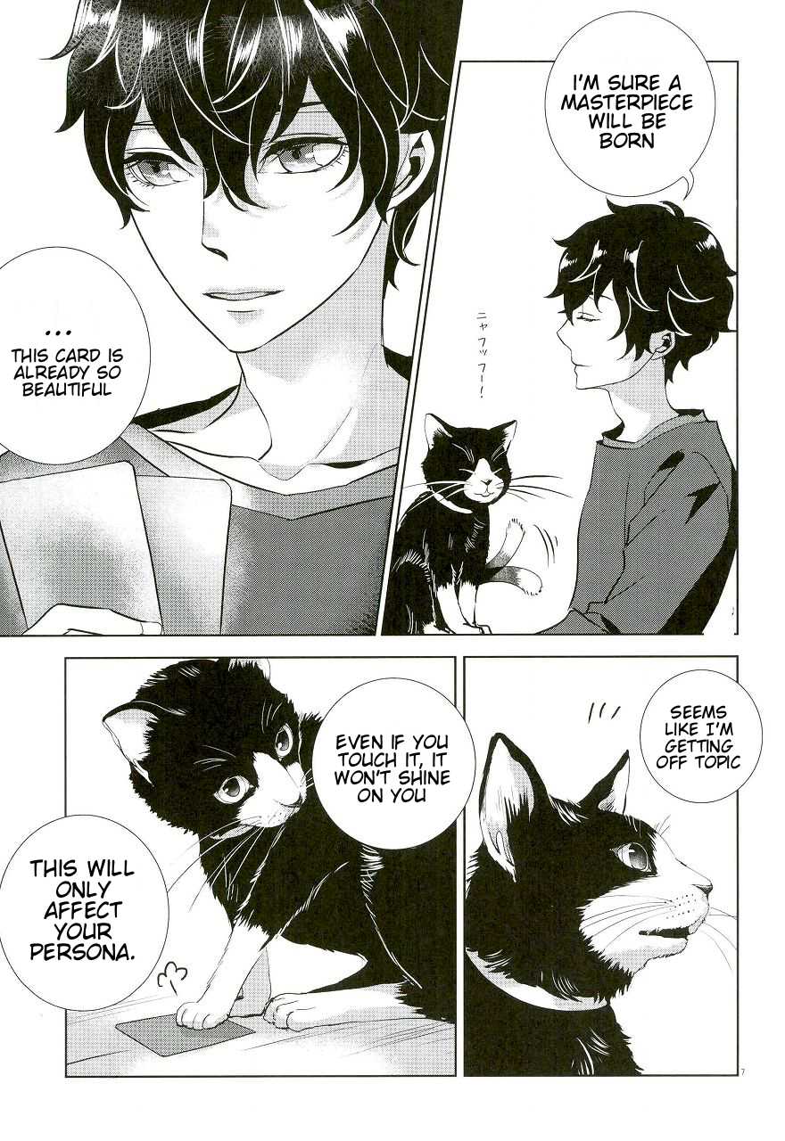 (C91) [AUH (soie)] Blank Card no Omote Ura (PERSONA 5) - Page 4