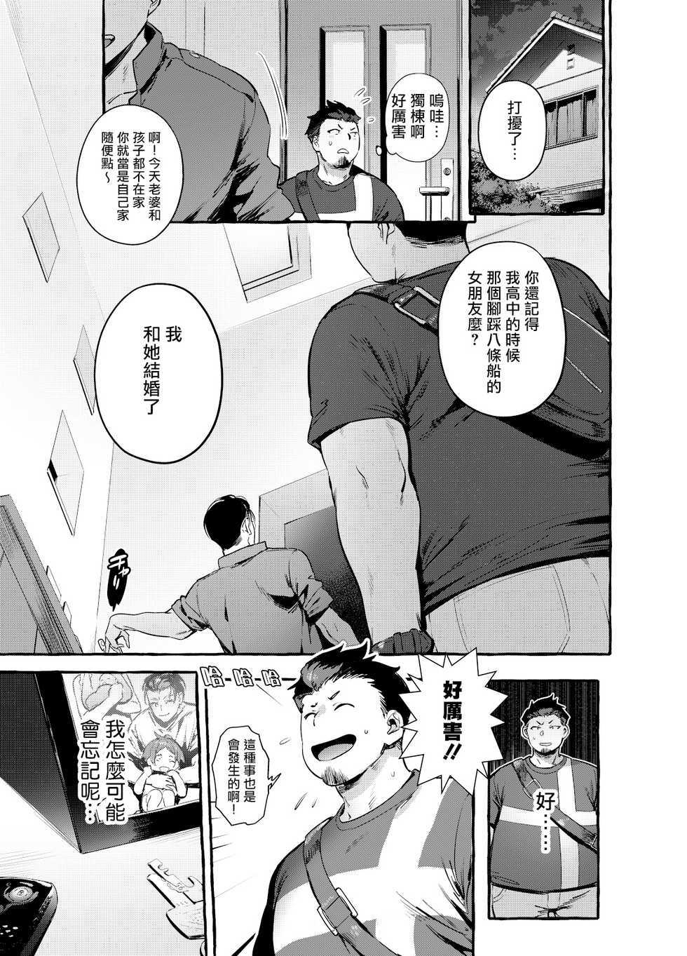 [Otosan no Kurorekishi (Maemukina Do M)] Tomodachi Kan | 奸男性朋友 [Chinese] [冒险者公会] [Digital] - Page 8