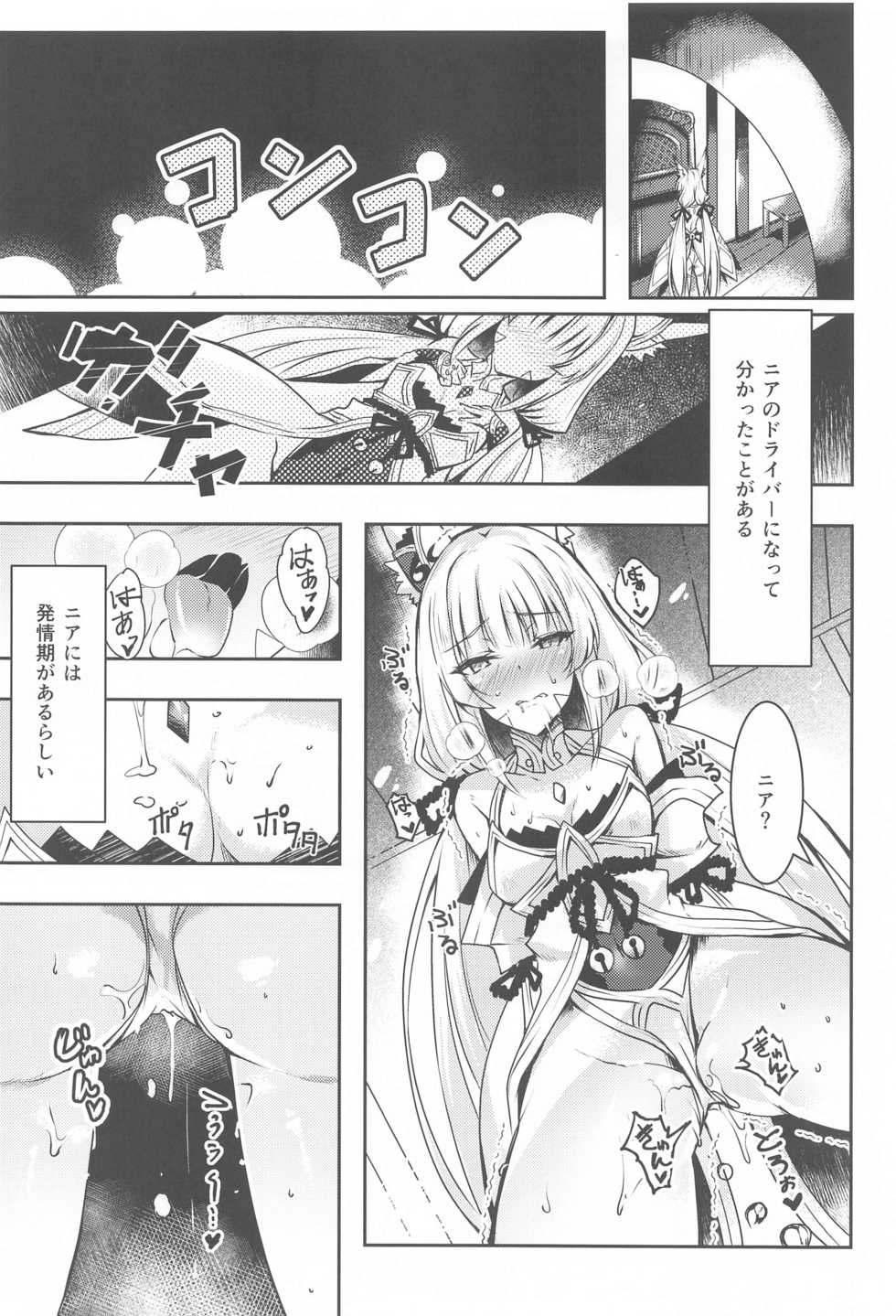 (COMIC1☆19) [Dorayakiya (Inoue Takuya)] Nia-chan no Ecchi Hon (Xenoblade Chronicles 2) - Page 3