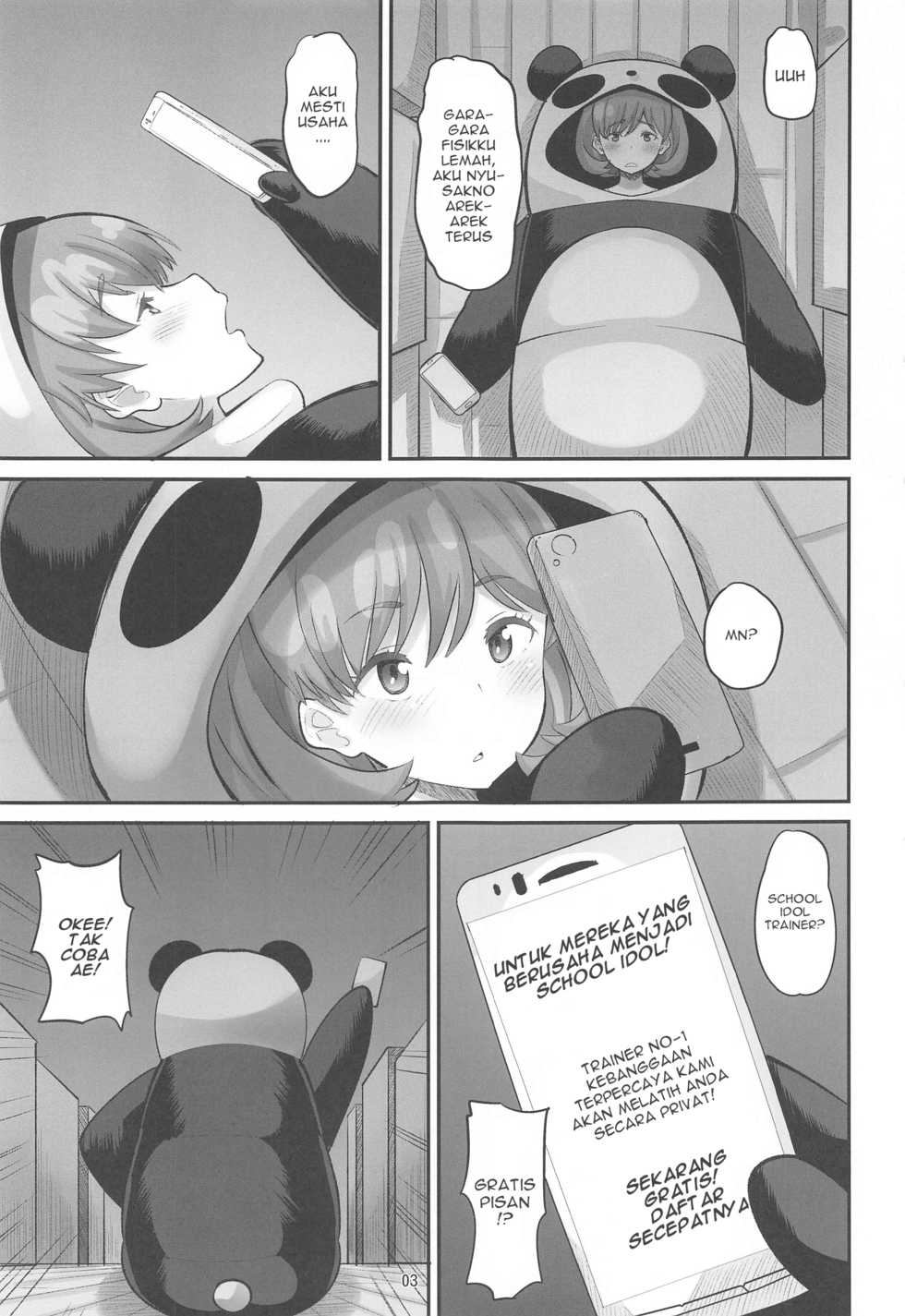 [AMP (Norakuro Nero)] Keke Himitsu no Daitokkun!! (Love Live! Superstar!!) [Javanese] [Gagak_Ireng] - Page 2