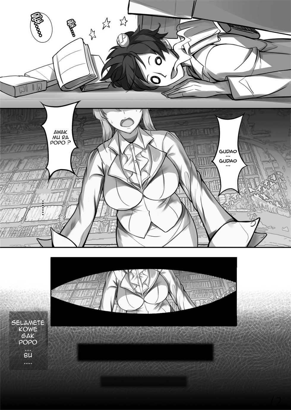 (C95) [Nameless (Tsuki no Senninno)] Kyoushi Taiken | The Teacher Experience (Fate/Grand Order) [Javanese] [Barados Josgandos] [Decensored] - Page 18
