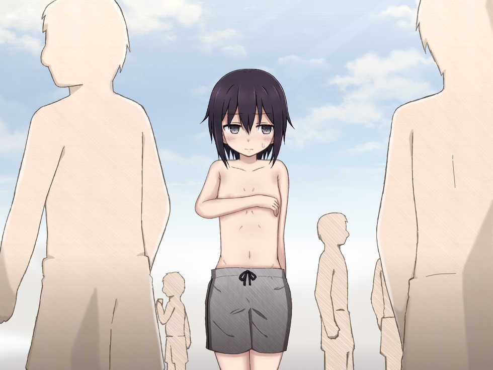 [Rinrin Tokoro (rinrin)] Otoko Mizugi Challenge Saserareru Onnanoko-tachi no Hanashi (Various) - Page 40