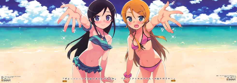 (C82) [Number2 (Takuji)] Damette Itte mo Nakadashi Surun desu yo ne | Anche se Non Vuoi , Entrerà Dentro (Ore no Imouto ga Konna ni Kawaii Wake ga Nai) [Italian] [Decensored] - Page 10