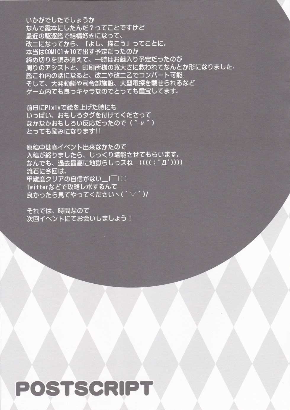 [HappyBirthday (MARUchang)] Yasashisa de Afureru Youni (Kantai Collection -KanColle-) - Page 16