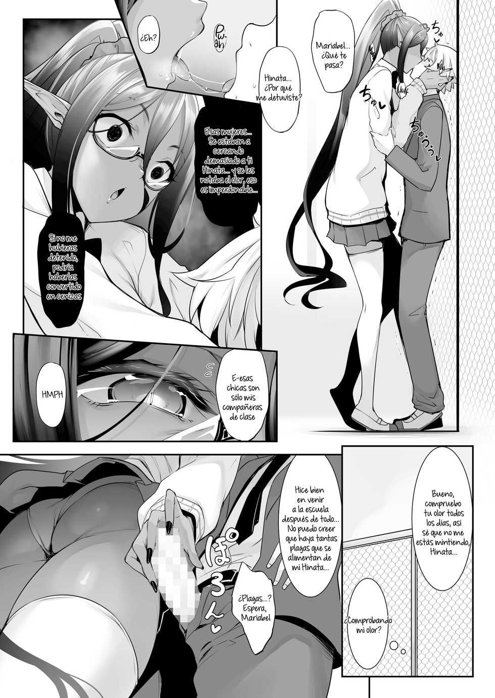 [In The Sky (Nakano Sora)] Chotto dake Ai ga Omoi Dark Elf ga Isekai kara Oikakete Kita 2 [Spanish] [nINA:P] [Digital] - Page 7