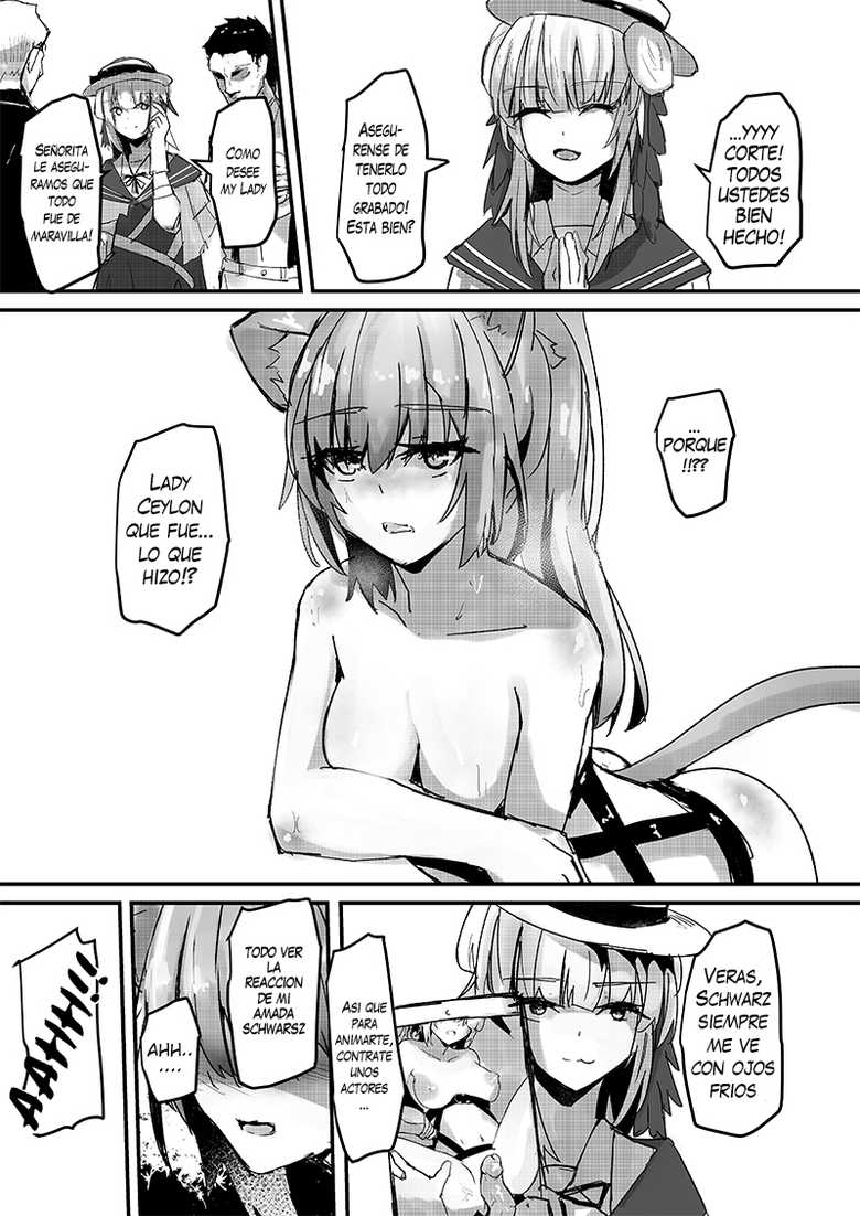 [Aohonoo] Schwarz's Dilemma (Arknights) [Spanish] [otakurinos.group] - Page 8