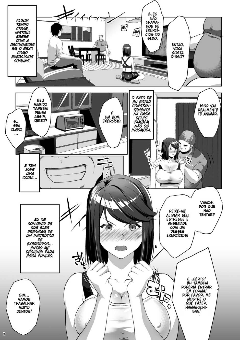 [Nanatsu no Kagiana (Nanakagi Satoshi)] Kuchou ni Saimin Kakerarete Ninshin shichaimashita [Portuguese-BR] [Ninjaboy] [Digital] - Page 8