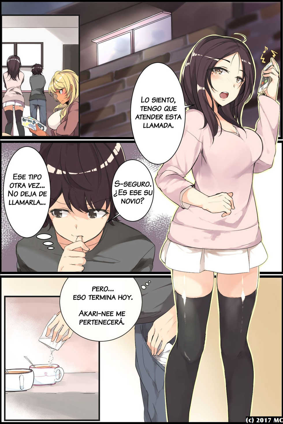 [MC] Aneochi 3-nin no Ane o Choukyou Shita Kiroku | Registro de formación de 3 hermanas mayores [Spanish] [Paul._. Mh] - Page 3