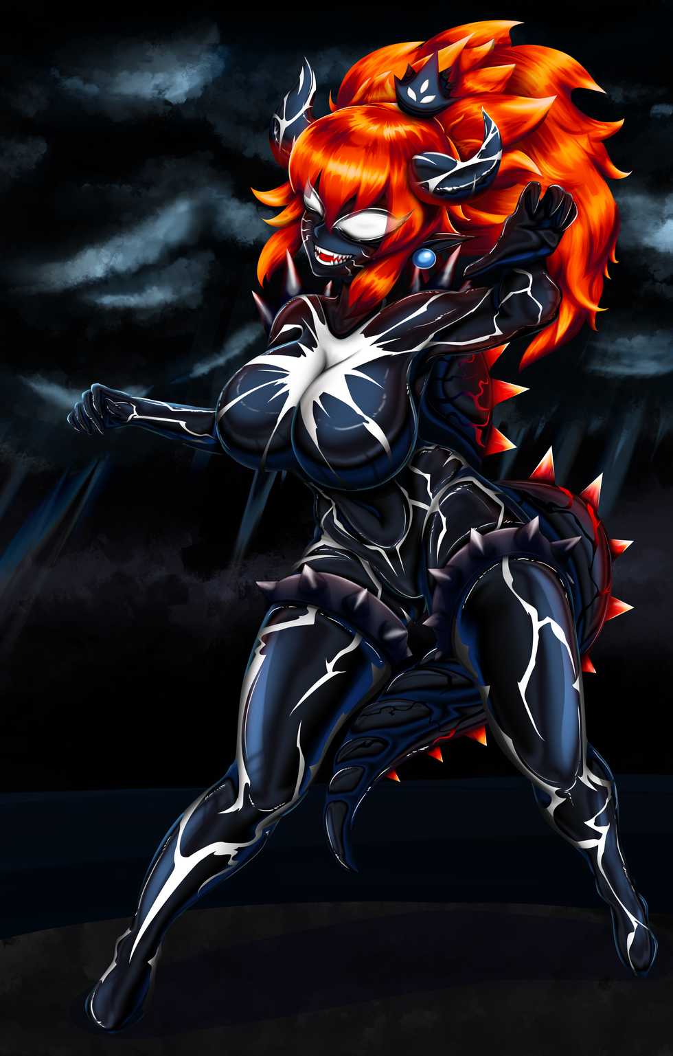 Ярость Симбиотической Боузетты (Bowsette Symbiotic Fury) [Russian] [﻿BananosSnap] - Page 23