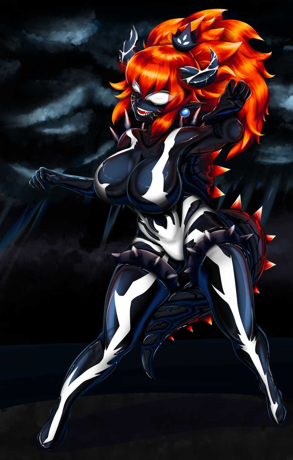 Ярость Симбиотической Боузетты (Bowsette Symbiotic Fury) [Russian] [﻿BananosSnap] - Page 25