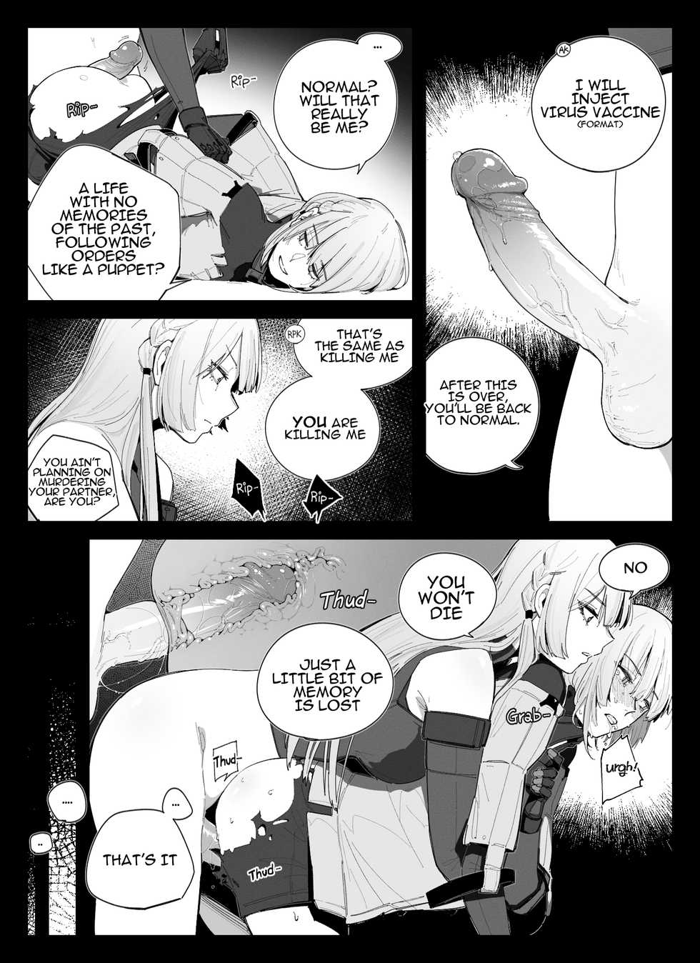 [HUQU] RPK Wants To Be A Human (Girls' Frontline) [English] [Decensored] - Page 2