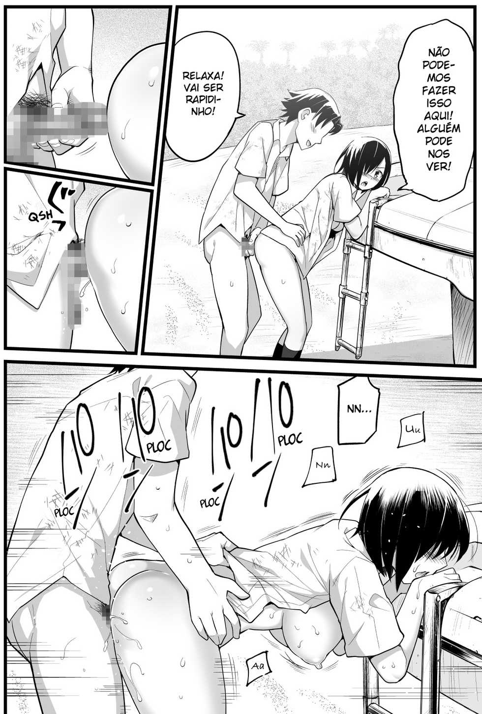 [OTOREKO (Toilet Komoru)] Mujintou JK! Choroi yo Yoshimura-san! 2 - Yagai de Netori Hen [Portuguese-BR] - Page 34