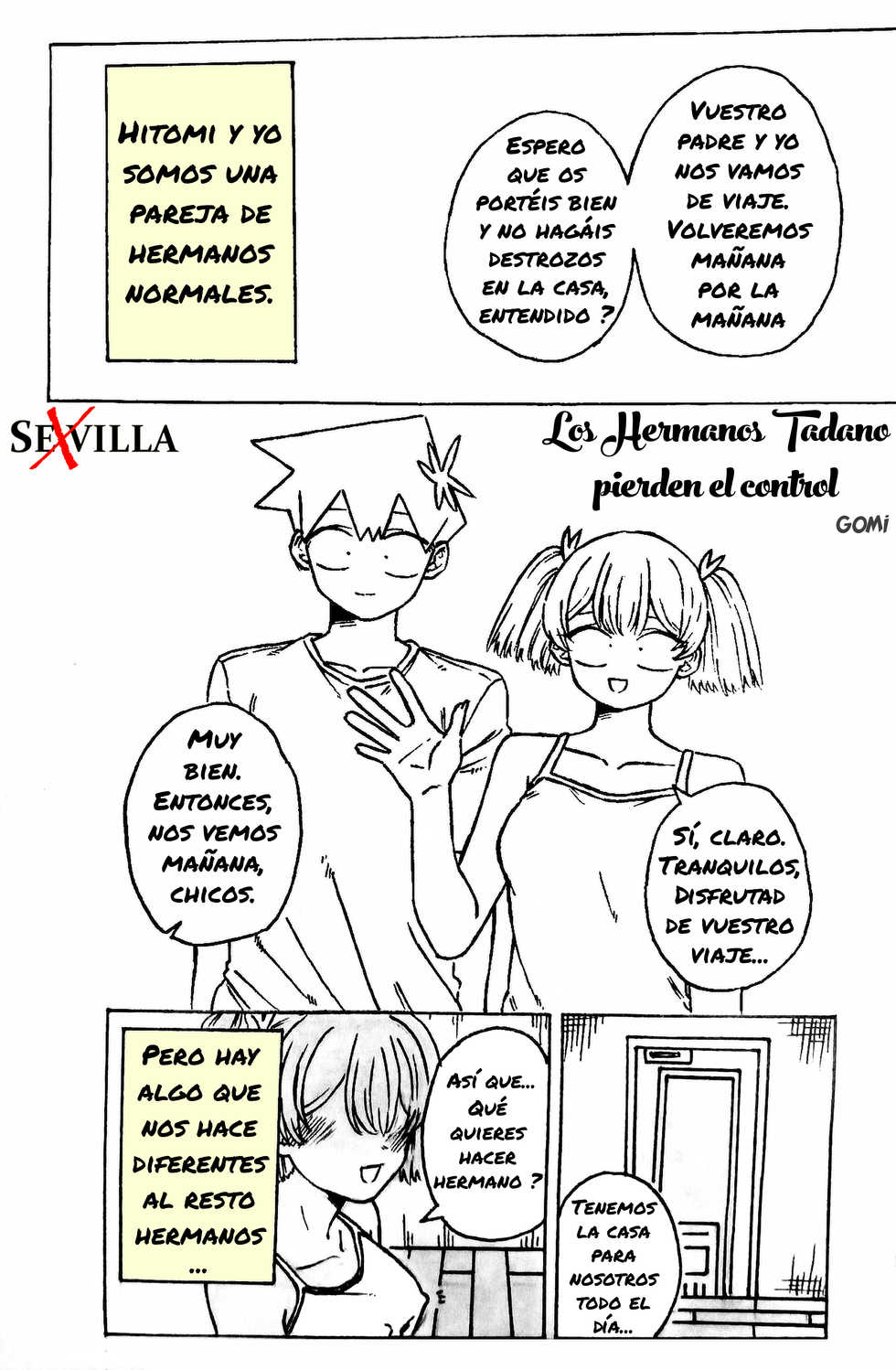 LOS HERMANOS TADANO PIERDEN EL CONTROL [Spanish] [Rewrite] [5eXv1LL4 - Mano Negra - KARAY] - Page 2